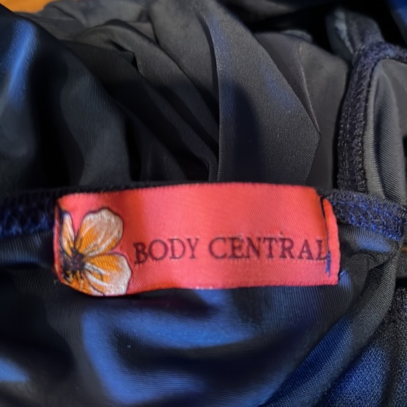 Sexy Royal Blue Ruffle Halter Top - Picture 5 of 6